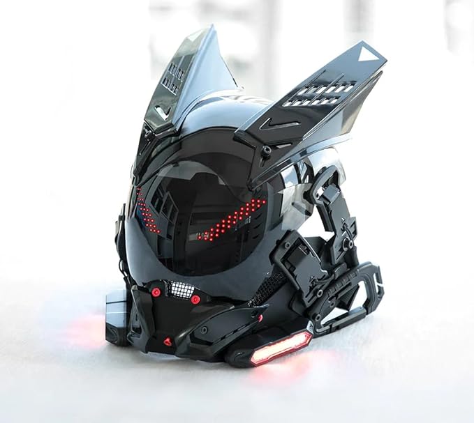 Alquiler Casco (Máscara) RGB Cyberpunk futurista