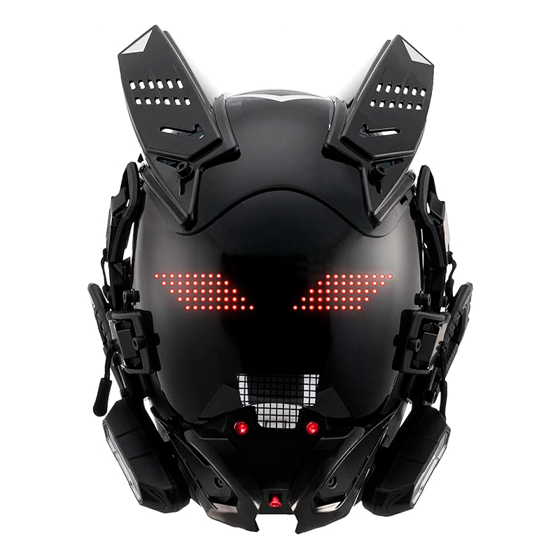 Alquiler Casco (Máscara) RGB Cyberpunk futurista